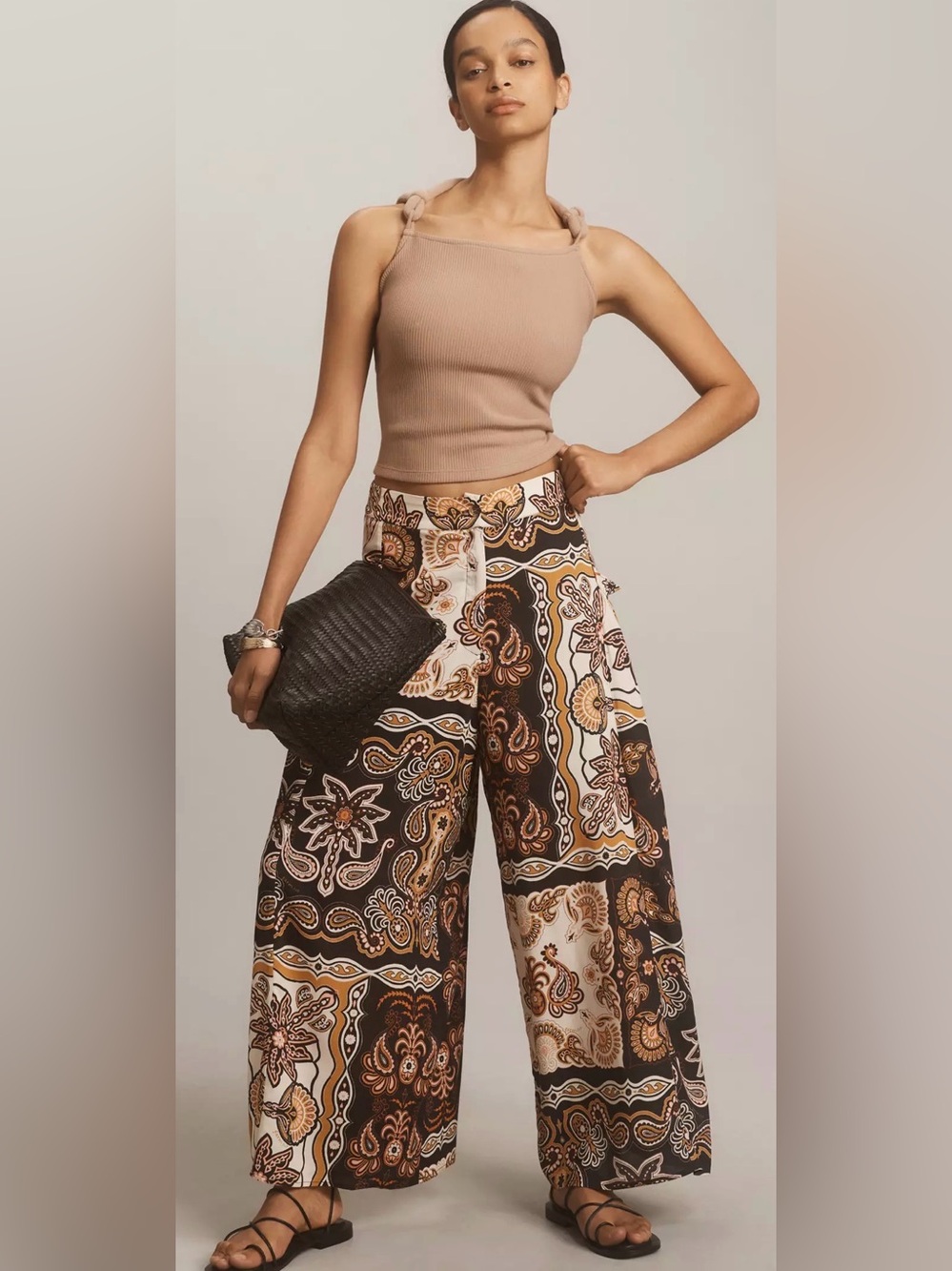 Farm Rio x Anthropologie Wide Leg Pants